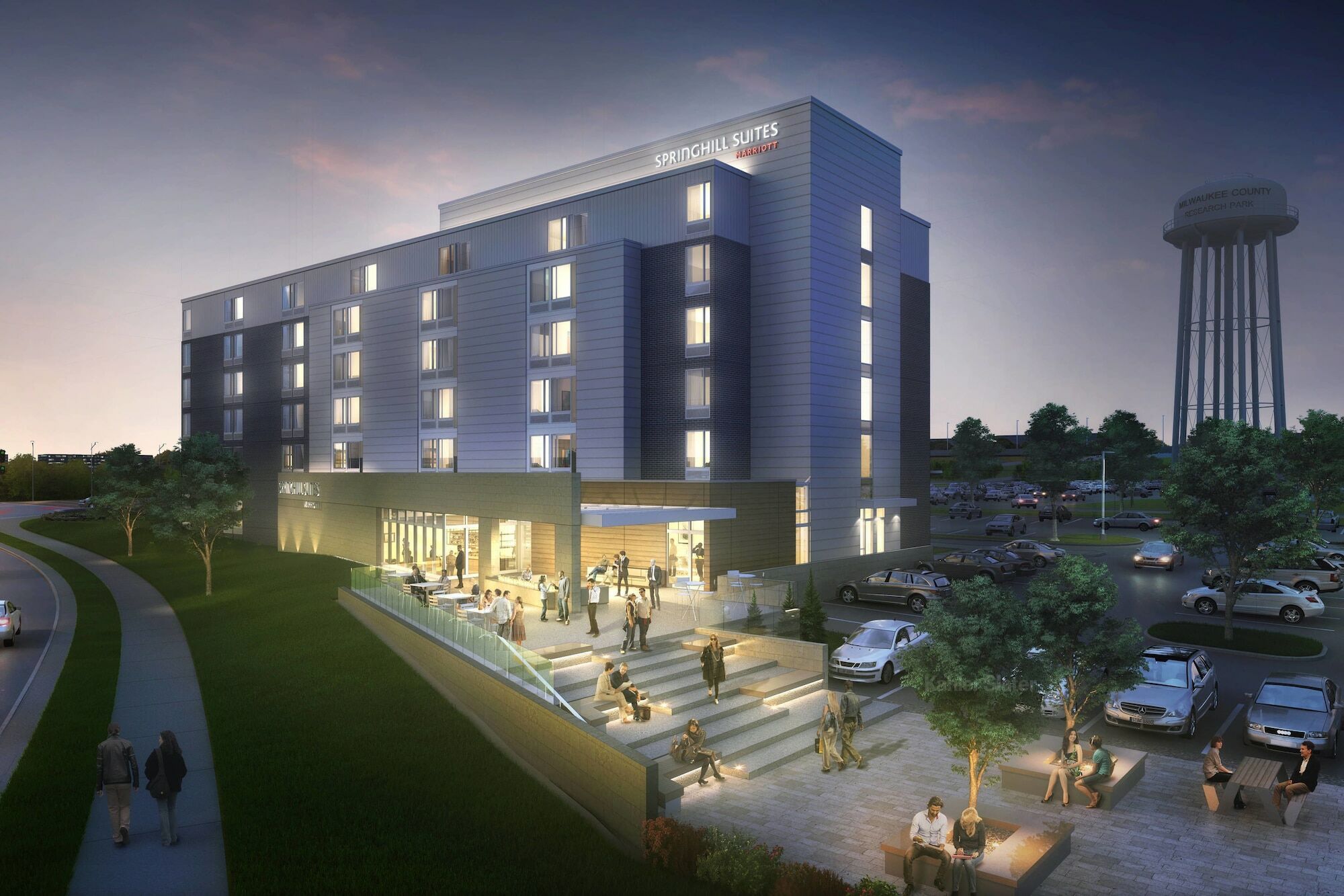 Springhill Suites By Marriott Milwaukee West/Wauwatosa Exterior photo